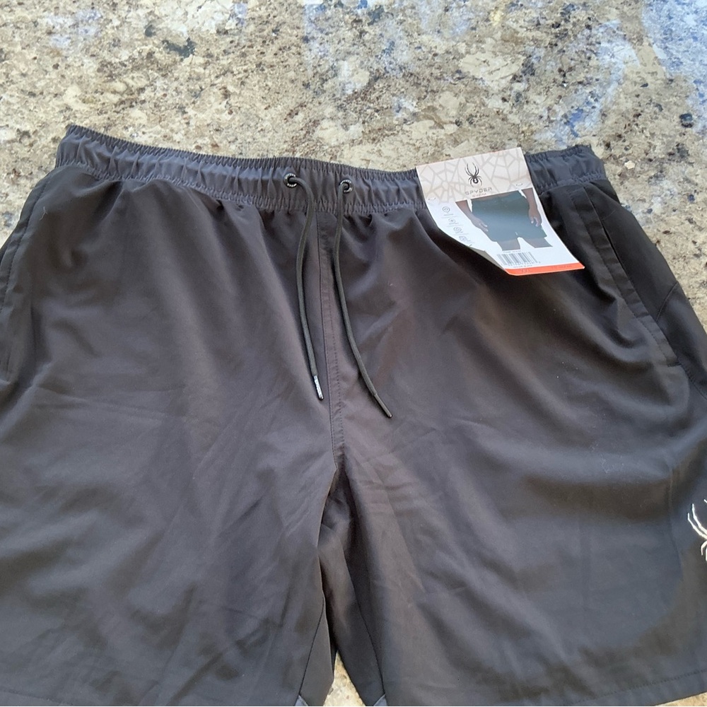 Spyder Black Swim Shorts